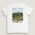 Dos du T-shirt blanc Rizières & Montagnes