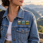 Pack of 3 Pins - Ha Giang Loop Collection