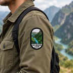 Patch Thermocollant "Rivières & Falaises" - Collection Ha Giang Loop