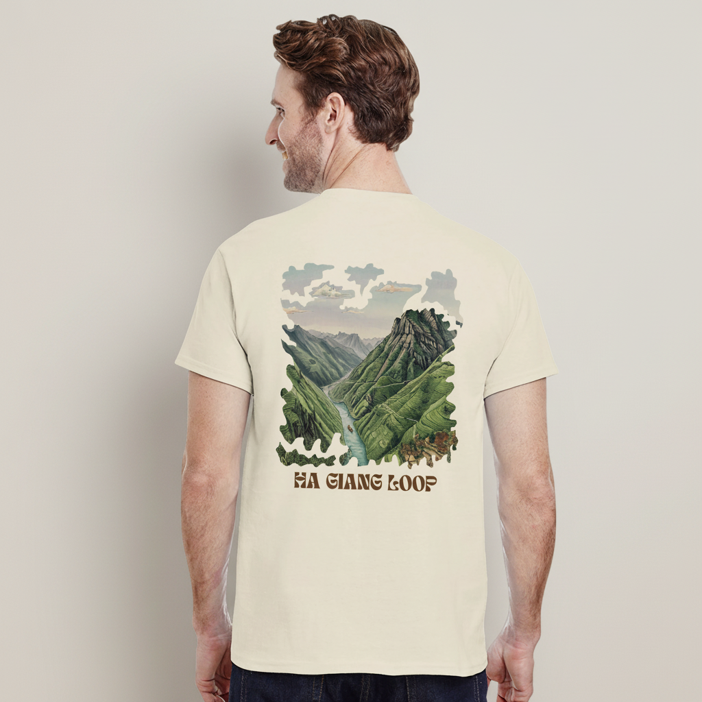 Photo portée du t-shirt Natural