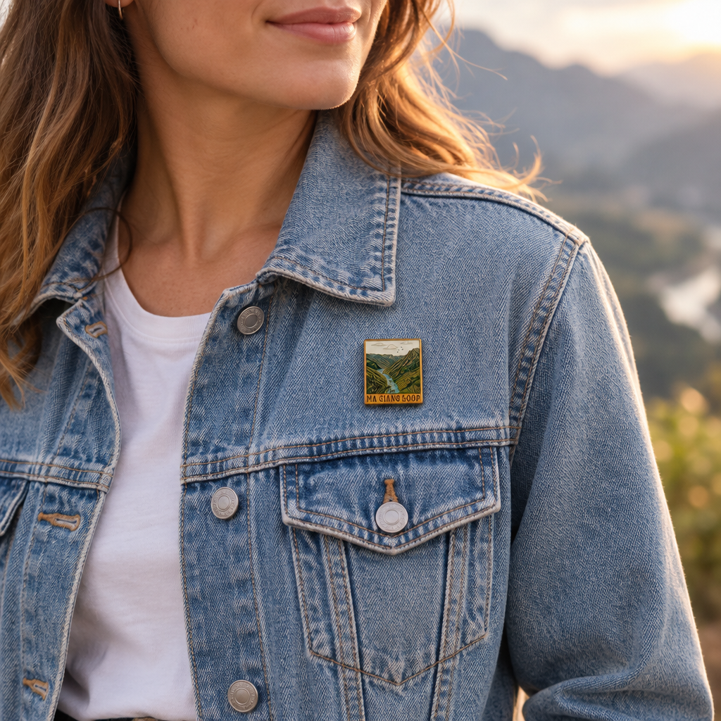 "Rivers & Cliffs" Pins - Ha Giang Loop Collection