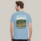 T-shirt Light Blue porté