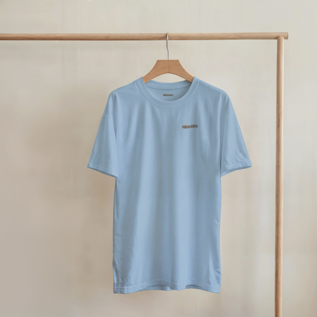 Vue de face du T-shirt Light Blue